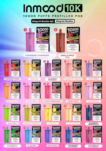 Inmood 10k Replacement Pods